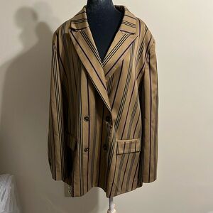 Eva Mendes New York & Co NWOT double breasted boyfriend jacket